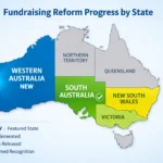 Australia Fundraising Reform Map