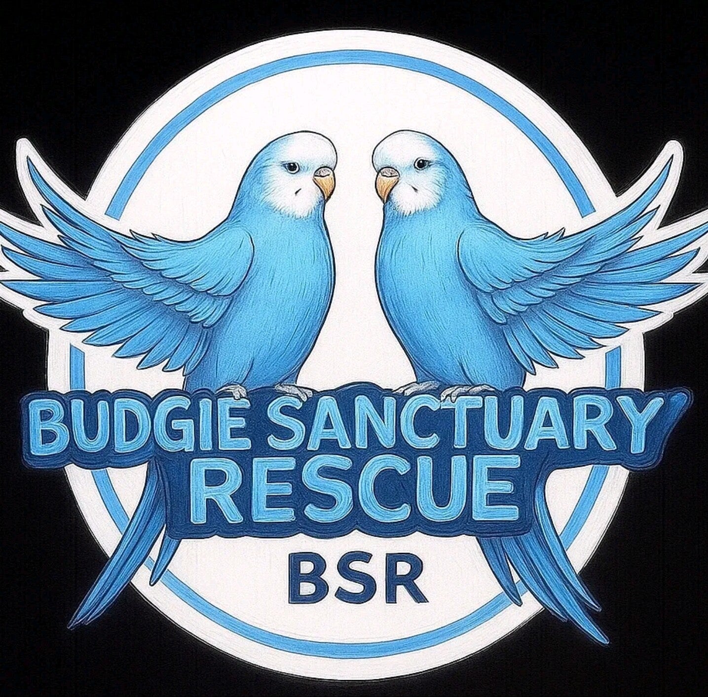Budgie Sanctuary Rescue logo
