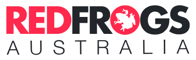 Red Frogs Australia logo Red Frogs Australia logo