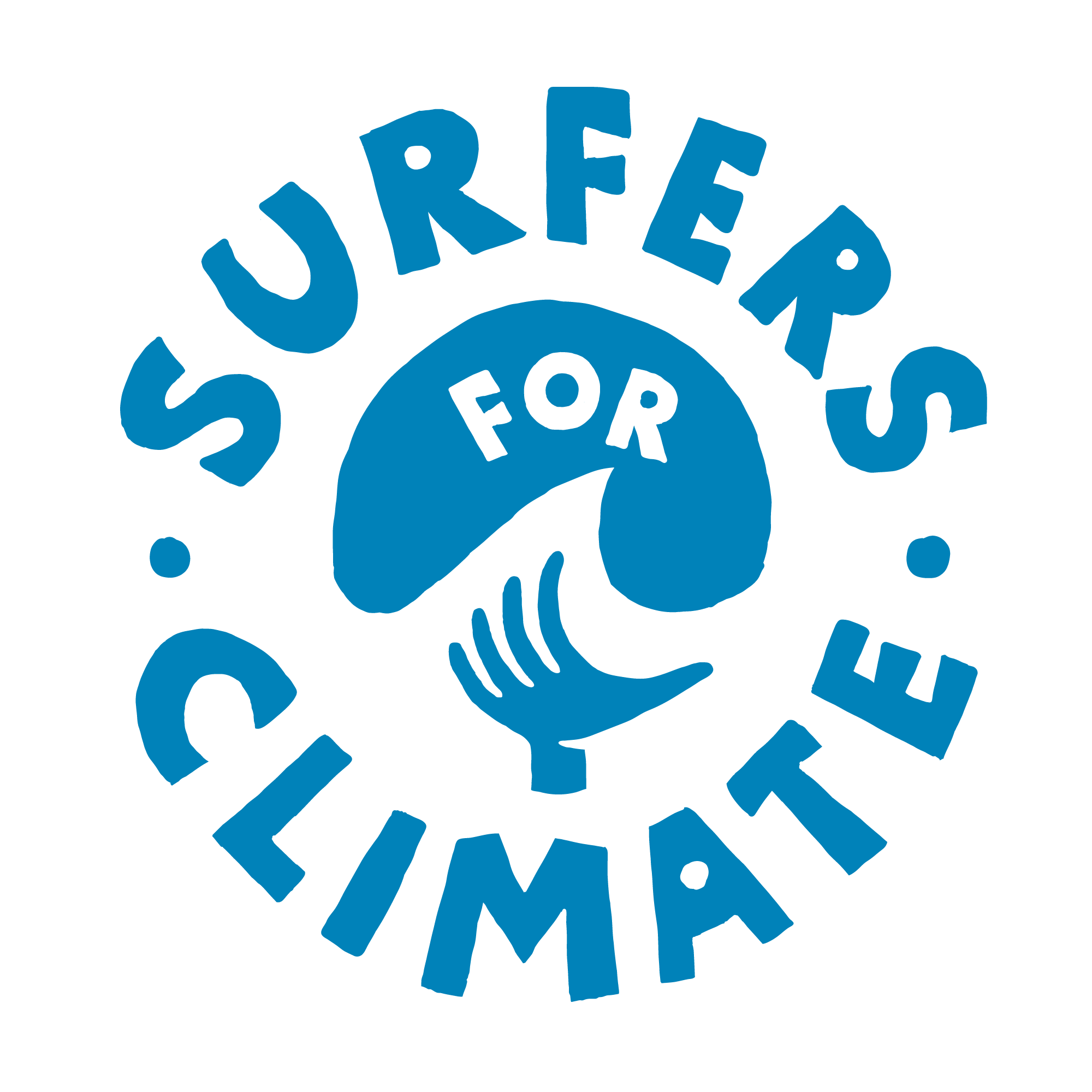 SURFERS FOR CLIMATE logo