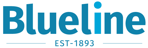 The Blueline Laundry Inc logo