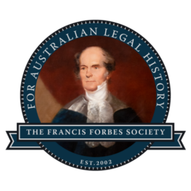 The Francis Forbes Society For Australian Legal History logo
