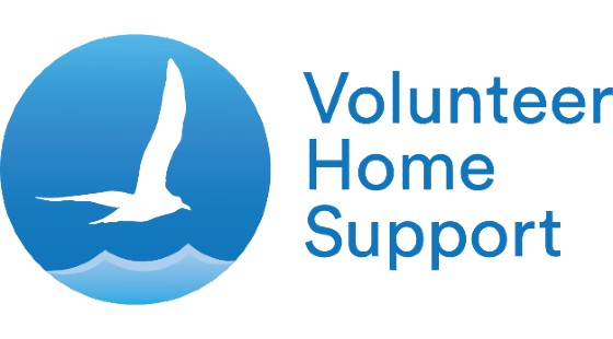 VOLUNTEER HOME SUPPORT logo